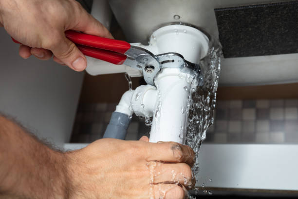 Water damage restoration process in MI